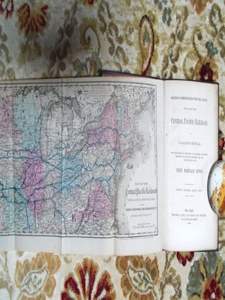 RAILROAD COMMUNICATION WITH THE PACIFIC, WITH AN ACCOUNT OF THE CENTRAL PACIFIC RAILROAD, OF CALIFORNIA: THE CHARACTER OF THE WORK, ITS PROGRESS, RESOURCES, EARNINGS AND FUTURE PROSPECTS, AND THE ADVANTAGES OF ITS FIRST MORTAGE BONDS