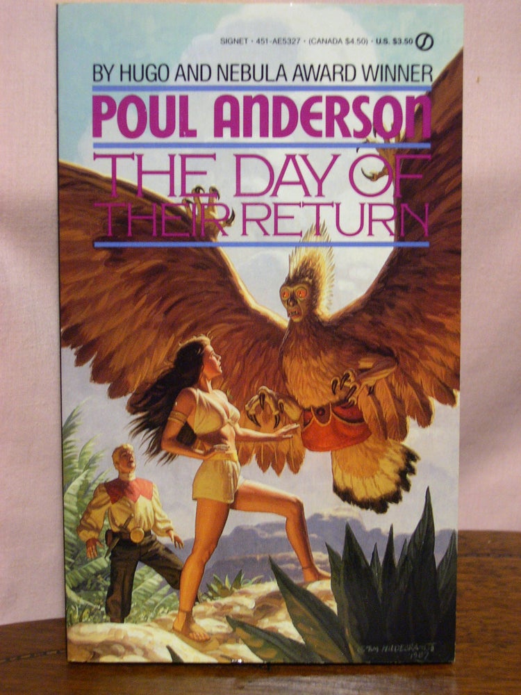 Item #50710 THE DAY OF THEIR RETURN. Poul Anderson.