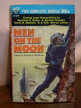Item #50767 MEN ON THE MOON, bound with CITY ON THE MOON. Donald A. Wollheim, Murray Leinster
