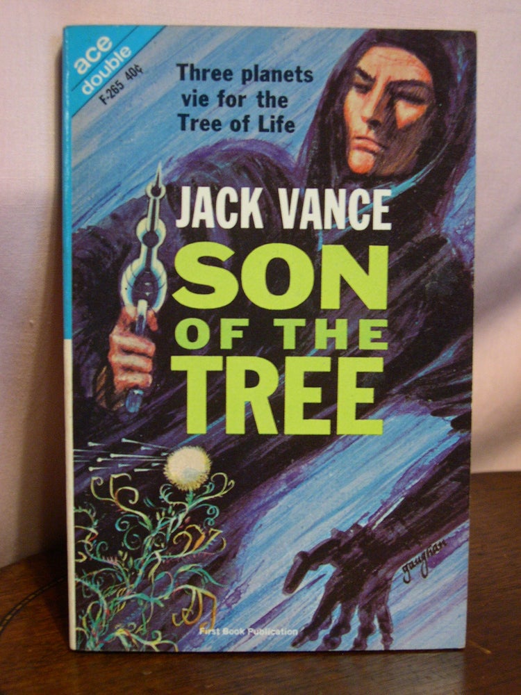 Item #50780 SON OF THE TREE, bound with THE HOUSES OF ISZM. Jack Vance.