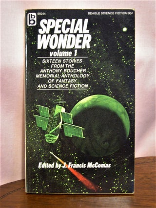 Item #50831 VOLUME 1 OF SPECIAL WONDER: THE ANTHONY BOUCHER MEMORIAL ANTHOLOGY OF FANTASY AND...