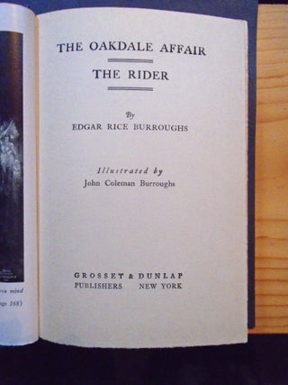 THE OAKDALE AFFAIR and THE RIDER