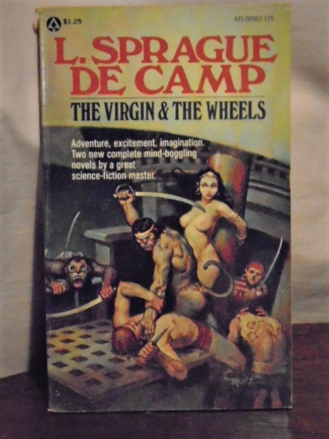 Item #50918 THE VIRGIN & THE WHEELS. L. Sprague de Camp.
