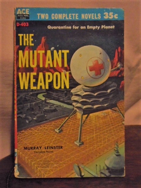 Item #50928 THE PIRATES OF ZAN, bound with THE MUTANT WEAPON. Murray Leinster.