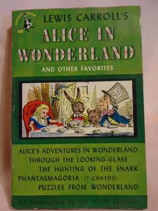 Item #51217 LEWIS CARROLL'S ALICE IN WONDERLAND AND OTHER FAVORITES. Lewis Carroll