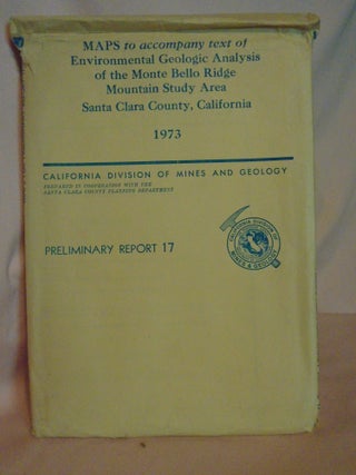 Item #51954 ENVIRONMENTAL GEOLOGIC ANALYSIS OF THE MONTE BELLO RIDGE MOUNTAIN STUDY AREA, SANTA...