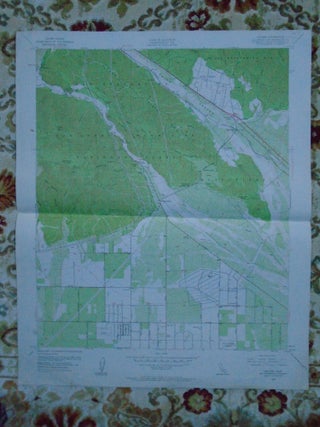 Item #52063 DEVORE QUADRANGLE CALIFORNIA - SAN BERNARDINIO CO., 7.5 MINUTE SERIES (TOPOGRAPHIC),...