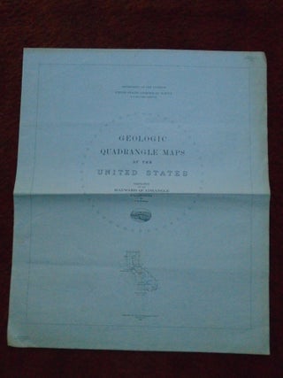 Item #52067 GEOLOGY OF THE HAYWARD QUADRANGLE, CALIFORNIA: GEOLOGIC QUADRANGLE MAPS OF THE UNITED...