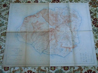 Item #52074 TOPOGRAPHIC MAP OF THE ISLAND OF KAUAI, KAUAI COUNTY, HAWAII. TERRITORY OF HAWAII, 1933
