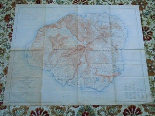 Item #52075 TOPOGRAPHIC MAP OF THE ISLAND OF KAUAI, KAUAI COUNTY, HAWAII. TERRITORY OF HAWAII, 1933