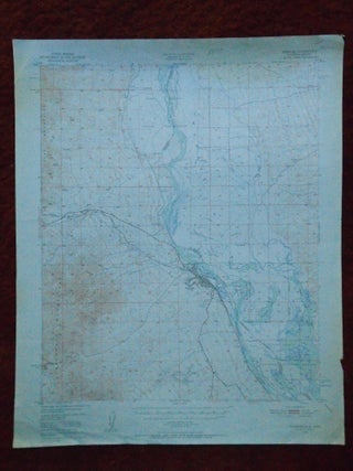 Item #52077 NEEDLES QUADRANGLE, CALIFORNIA-ARIZONA, 15 MINUTE SERIES (TOPOGRAPHIC), NW/4 SAN...