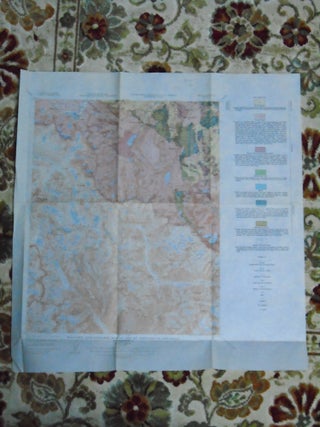 Item #52104 ECONOMIC AND GEOLOGIC MAP OF MT. GODDARD QUADRANGE, CALIFORNIA: GEOLOGICAL SURVEY...