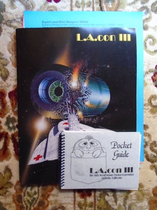 Item #52122 L.A.CON III / 54TH WORLD SCIENCE FICTION CONVENTION, AUGUST 29 - SEPTEMBER 2, 1996,...
