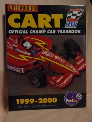 Item #52363 AUTOCOURSE CART OFFICIAL CHAMP CAR YEARBOOK 1999-2000. Jeremy Shaw