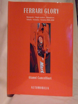 Item #52401 FERRARI GLORY; MONOPOSTO / SINGLE-SEATERS / MONOPLACES; VITTORIE / VICTORIES /...
