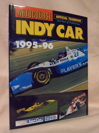 Item #52442 AUTOCOURSE INDY CAR OFFICIAL YEARBOOK 1995-96. Jeremy Shaw