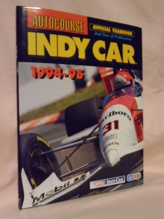 Item #52444 AUTOCOURSE INDY CAR OFFICIAL YEARBOOK 1994-95. Jeremy Shaw