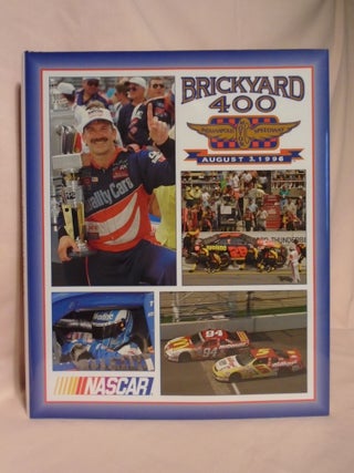 Item #52447 NASCAR BRICKYARD 400, INDIANAPOIS MOTOR SPEEDWAY, AUGUST 3, 1996. Bob Kelly