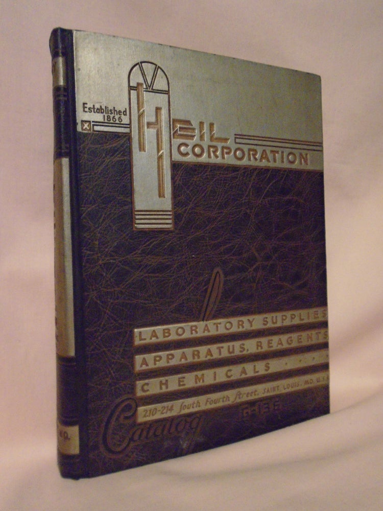 Item #52548 HEIL CORPORATION. MODERN TOOLS OF SCIENCE FOR CHEMICAL BIOLOGICAL, METALURGICAL LABORATORIES. CATALOG G-136