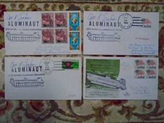 Pool Diving Envelopes COMMEMORATIVE COVER ENVELOPES FOR THE DEEP DIVE SUBMERSIBLES