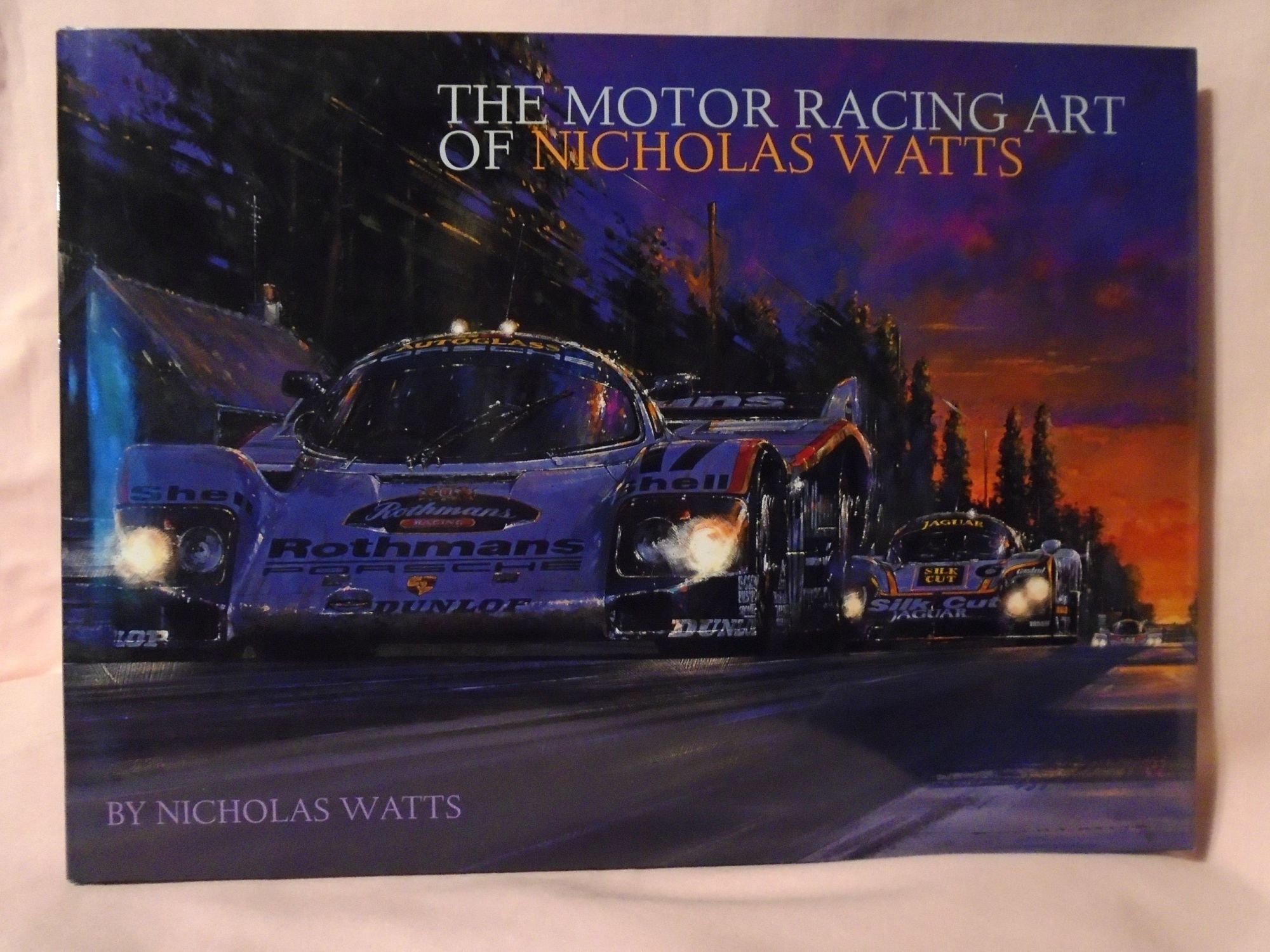 Capa Racing Nicholas THE MOTOR RACING ART OF NICHOLAS WATTS | First edition