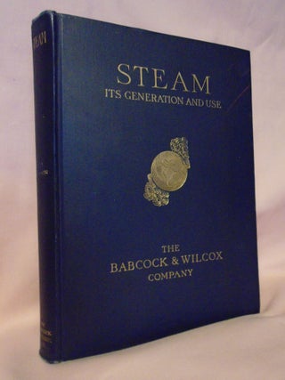 Item #52963 STEAM, ITS GENERATION AND USE