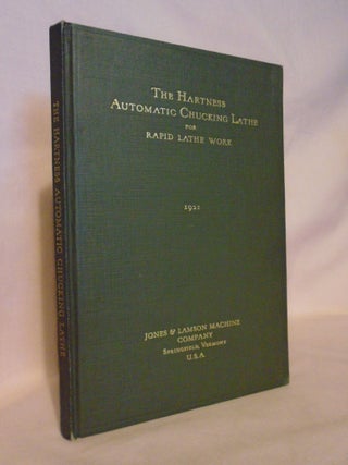 Item #53039 THE HARTNESS AUTOMATIC CHUCKING LATHE FOR RAPID LATHE WORK