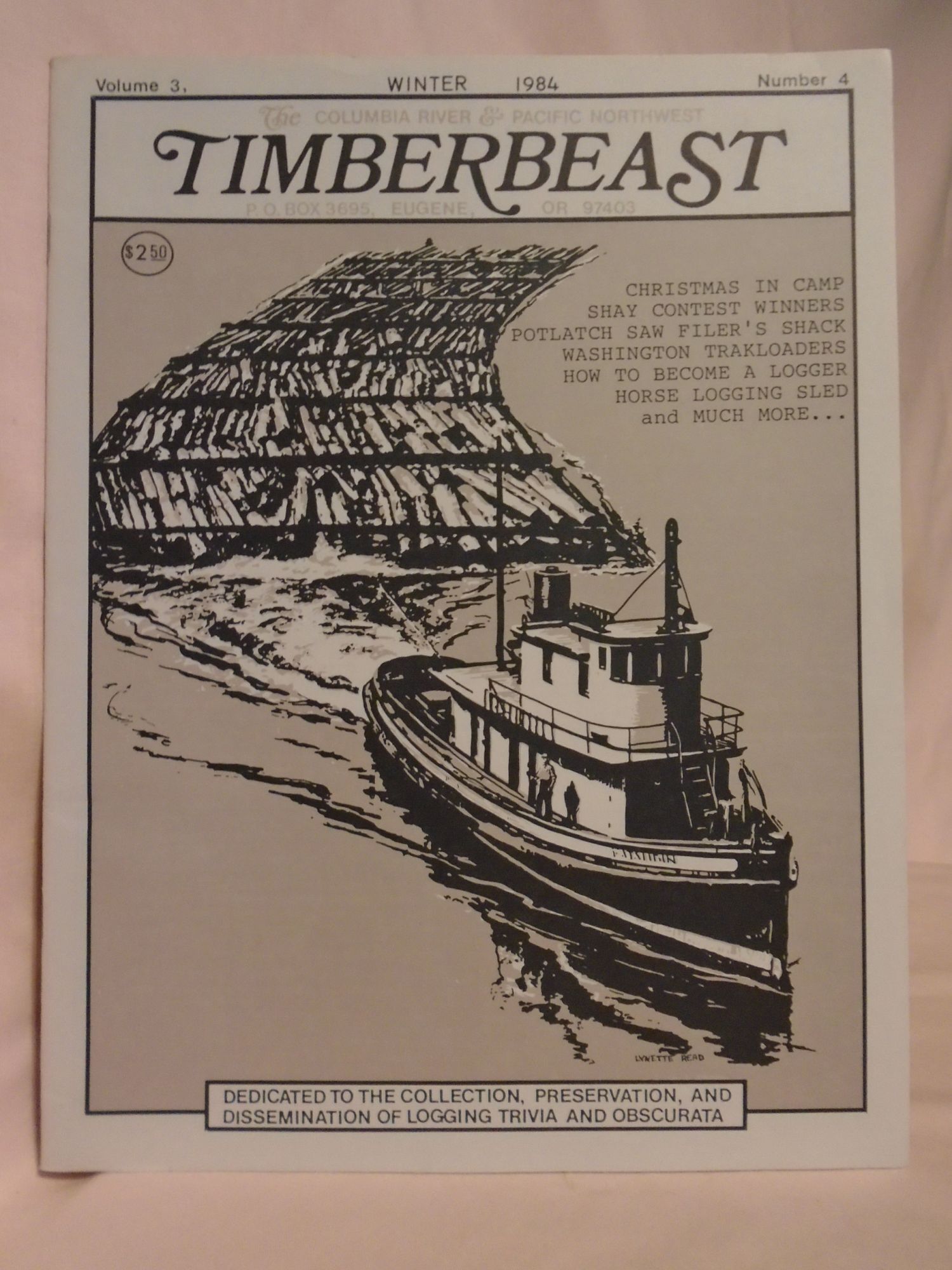 THE COLUMBIA RIVER & PACIFIC NORTHWEST TIMBERBEAST, WINTER 1984, VOLUME ...