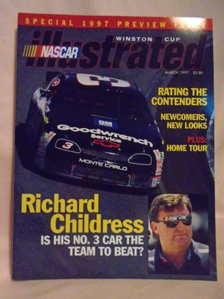 Item #53445 NASCAR WINSTON CUP ILLUSTRATED, MARCH 1997, VOL. XVI, NO.3. Steve Waid