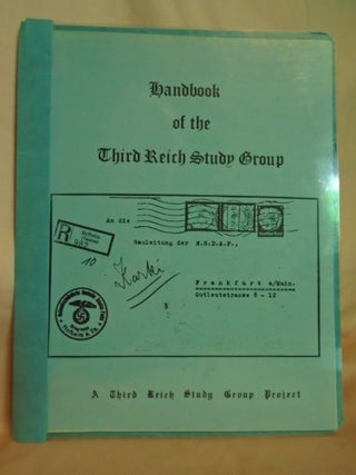 Item #53600 HANDBOOK OF THE THIRD REICH STUDY GROUP. James E. Lewis