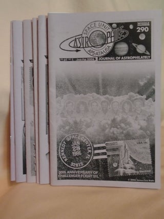 Item #53632 ASTROPHILE SPACE UNIT; JOURNAL OF ASTROPHILATELY; VOL. 51, NO. 1-6, 2006, SIX ISSUES....