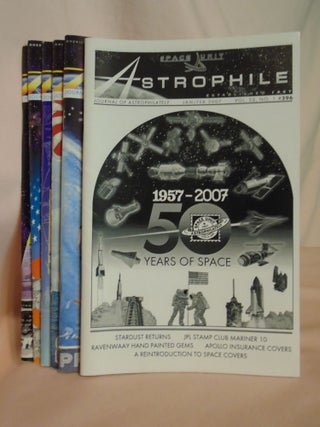 Item #53634 ASTROPHILE SPACE UNIT; JOURNAL OF ASTROPHILATELY; VOL. 52, NO. 1-6, 2007, SIX ISSUES....