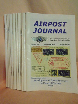 Item #53636 AIRPOST JOURNAL, VOLUME 84, NOs 1-12, JANUARY 2013 - DECEMBER 2013 [12 ISSUES]....