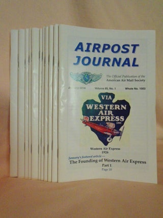 Item #53637 AIRPOST JOURNAL, VOLUME 85, NOs 1-12, JANUARY 2014 - DECEMBER 2014 [12 ISSUES]....