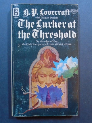Item #54003 THE LURKER AT THE THRESHOLD. H. P. Lovecraft
