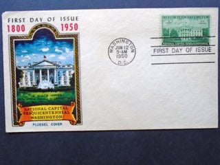 Item #54042 CACHET FIRST DAY OF ISSUE COVER; FLUEGEL COVER COMMEMORATING THE NATIONAL CAPITAL...