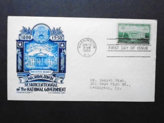 Item #54045 CACHET FIRST DAY COVER; L.W. STAEHLE CACHET SESQUICENTENNIAL OF THE NATIONAL...