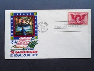 Item #54055 CACHET FIRST DAY COVER; L.W. STAEHLE CACHET, THE STAR-SPANGLED BANNER BY FRANCIS...
