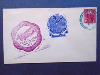 Item #54066 CACHET COVER; MIDWESTERN PHILATELIC EXHIBITION, CLEVELAND MAY 26-26, 1928, CANCELLED...