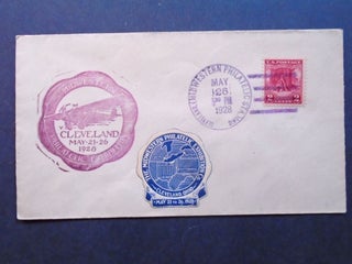 Item #54067 CACHET COVER; MIDWESTERN PHILATELIC EXHIBITION, CLEVELAND MAY 26-26, 1928, CANCELLED...