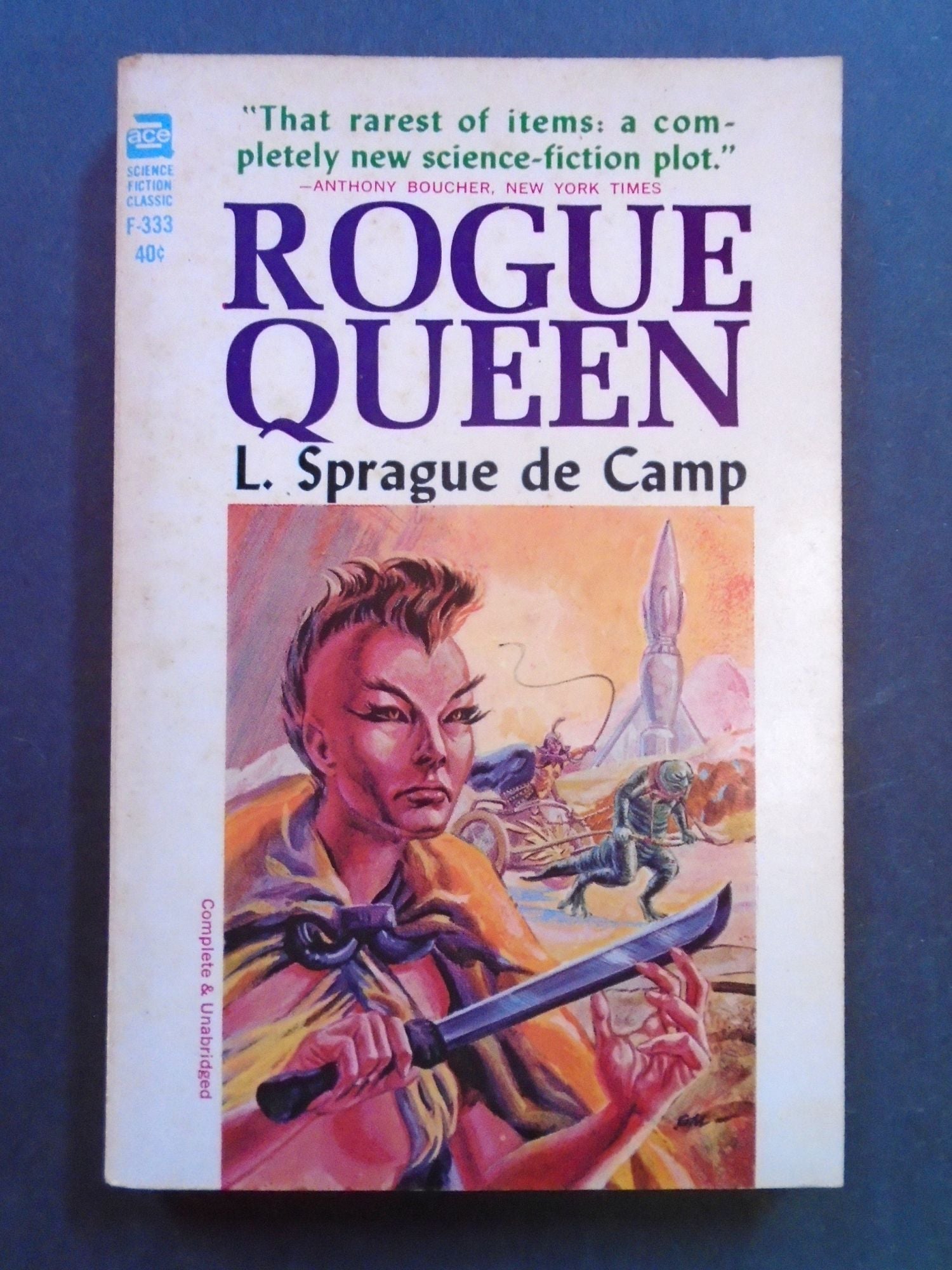 ROGUE QUEEN | L. Sprague de Camp | First Ace edition, first printing