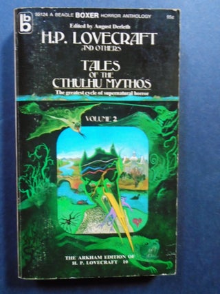 Item #54187 TALES OF THE CTHULHU MYTHOS; VOLUME 2. H. P. Lovecraft
