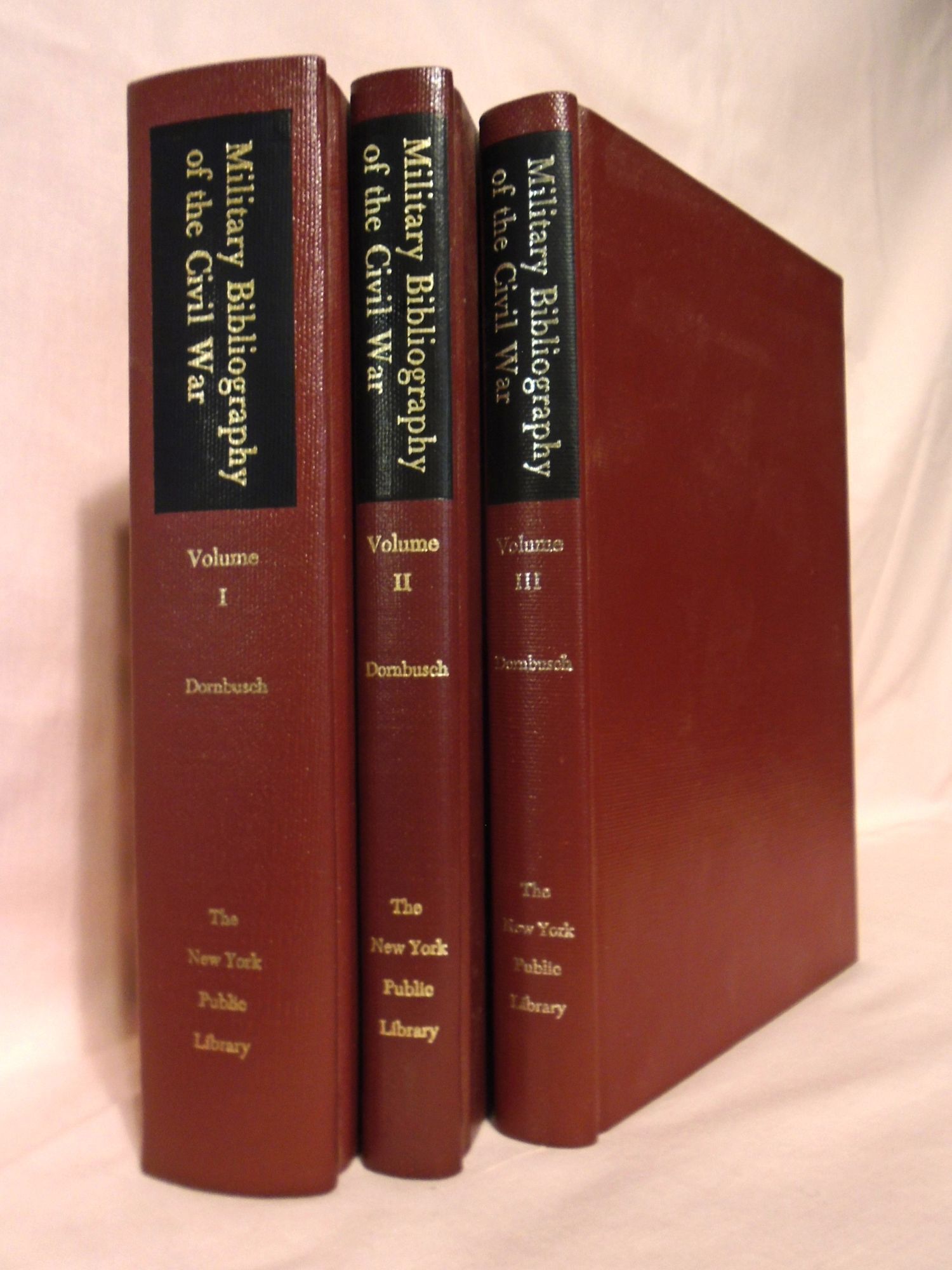 Military Bibliography Example MILITARY BIBLIOGRAPHY OF THE CIVIL WAR, VOLUMES 1, 2, AND 3 | C. E ...