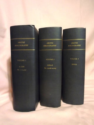 Item #54552 ARCTIC BIBLIOGRAPHY, PREPARED FOR AND IN COOPERATION WITH THE DEPARTMENT OF DEFENSE...