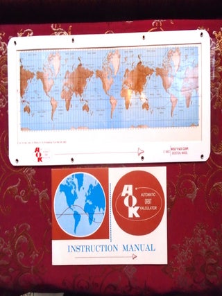 Item #54669 AOK; AUTOMATIC ORBIT KALCULATOR [CENTURY 21 WORLD'S FAIR, SEATLE, WA., 1962: ORBIT OF...