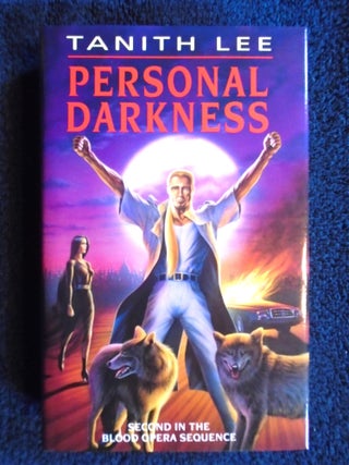 Item #54814 PERSONAL DARKNESS; SECOND BOOK IN THE BLOOD OPERA SEQUENCE. Tanith Lee