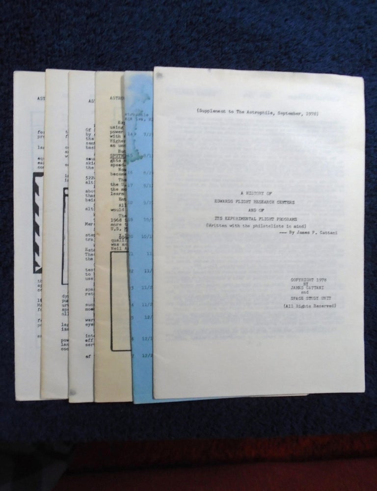 Item #54882 ASTROPHILE SUPPLEMENT: EDWARDS HISTORY [SEPTEMBER, 1978; NOVEMBER 1978; JANUARY, 1979; MARCH, 1979; MAY, 1979]