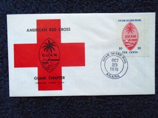Item #54954 CACHET FIRST DAY COVER; AMERICAN RED CROSS, GUAM CHAPTER; GUAM GUARD MAIL, AGANA, OCT...