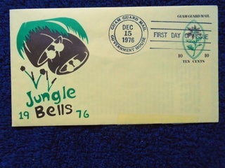 Item #54956 CACHET FIRST DAY COVER; JUNGLE BELLS 1976 [CHRISTMAS STATIONERY COVER]; GUAM GUARD...