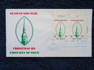 Item #54972 CACHET FIRST DAY COVER; GUAM GUARD MAIL CHRISTMAS 1978, FIRST DAY OF ISSUE; CANCELLED...
